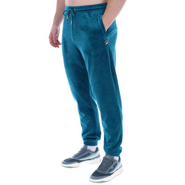 Fila Vintage Eddie Retro 1980s Track Pants in Deep Lagoon SS24MH015 428