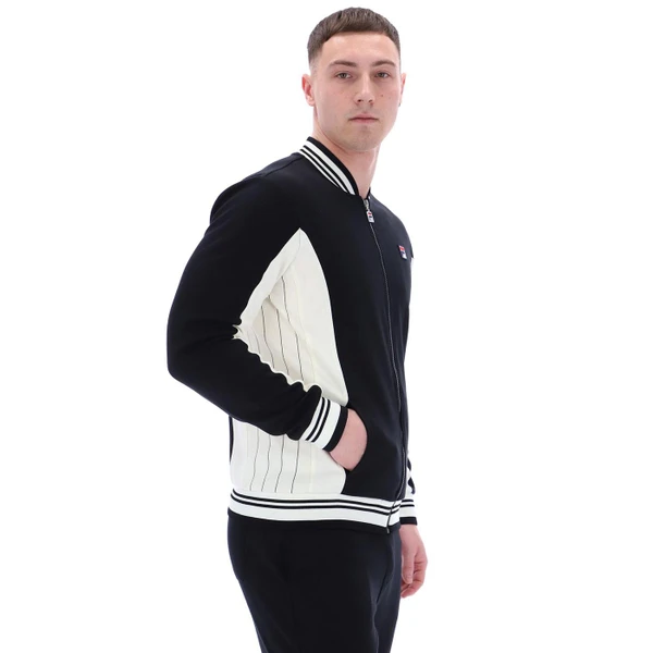 Fila Vintage Settanta Men's Casuals Jacket in Black LM161RN1 005