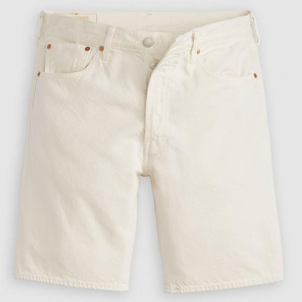 Levi's 501 Original Lightweight Denim Shorts in White 365120255