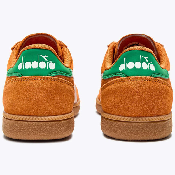 Diadora Tokyo Retro 80s Suede Trainers in Flame Orange 501 181247 40035