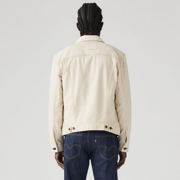 Levi's Men's Denim Trucker Jacket in Longing for Summer Ecru 723340727