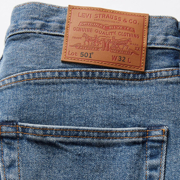 Levi's 501 Original Denim Shorts in 9am On Battery Blue