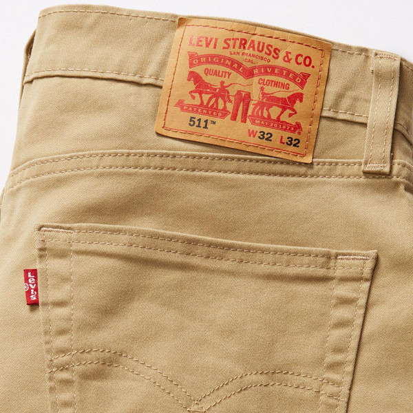 Levi's 511 Men's Slim Sorbtek Chino Jeans in Harbvest Gold