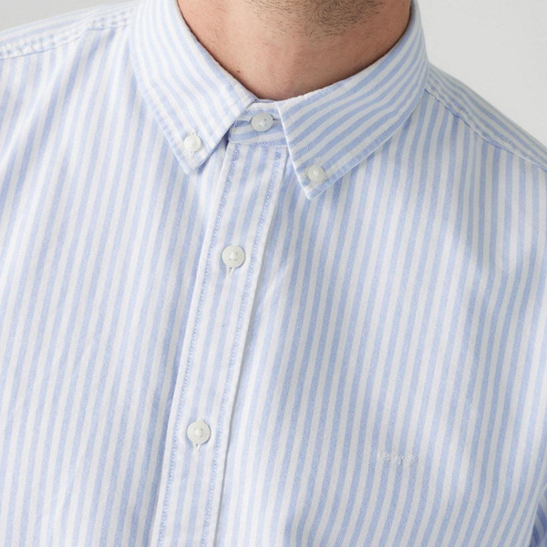 Levi's Authentic Waylon Stripe Shirt in Blue and White