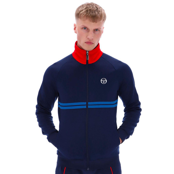 Sergio Tacchini Dallas Track Top in Maritime Blue STM25101 2251
