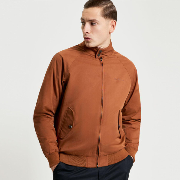 Ben Sherman Mod Harrington Jacket in Anise 1012350 932