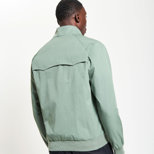 Ben Sherman Mod Harrington Jacket in Pale Khaki 1012350 79