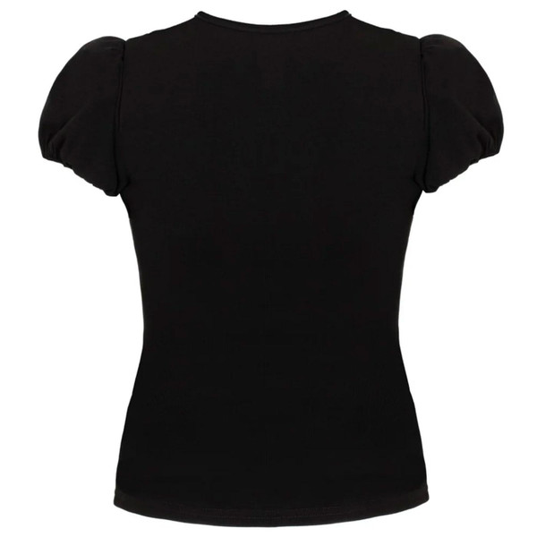Hell Bunny Retro 50s Priscilla Bolero Top in Black H60361