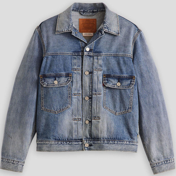 Levi's Retro 80s Type 2 Trucker Jacket in Blue Sky Selvedge A76320014