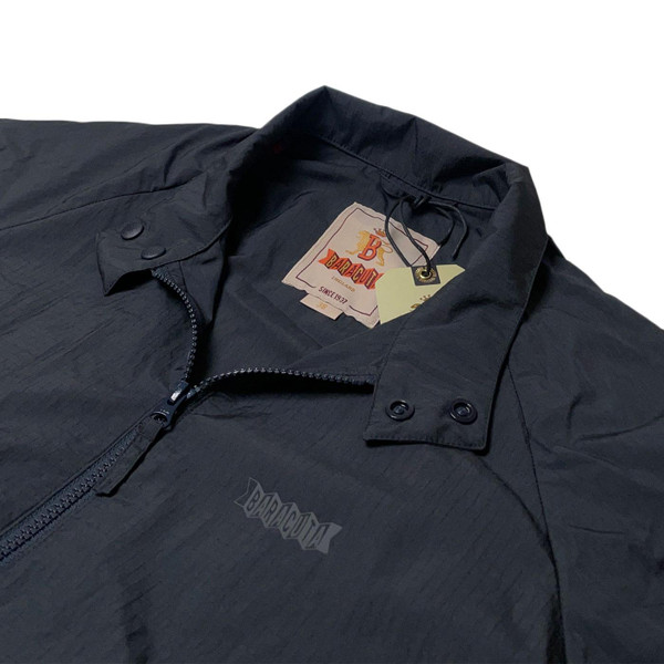 Baracuta G9 Ripstop Harrington Jacket in Dark Navy BRCPS1113 300