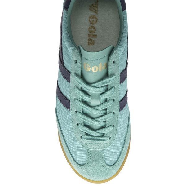 Gola Women's Tornado Retro 70s Trainers in Sea Mist/Plum CLB623EV Gola Women's Tornado Retro 70s Trainers in Sea Mist/Plum CLB623EV