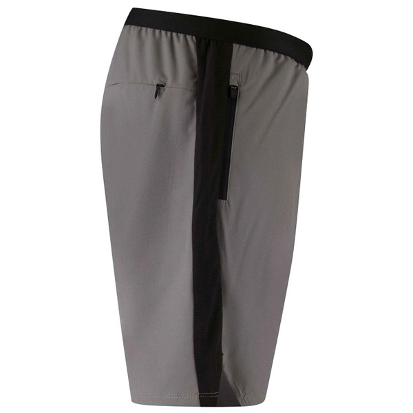 Luke Exmoor Men's Retro Colour Panel Shorts in Concrete M791059