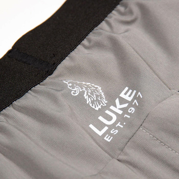 Luke Exmoor Men's Colour Panel Shorts in Concrete