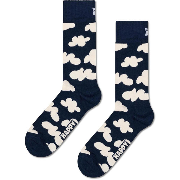 Happy Socks Cloudy 4 Pack Socks Gift Set in blue and navy P002657-6000 