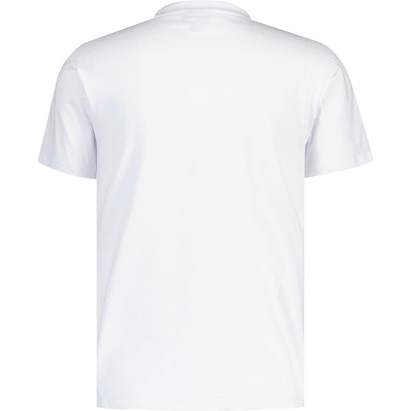 ellesse mens ferrare retro signature logo graphic crew neck tshirt white