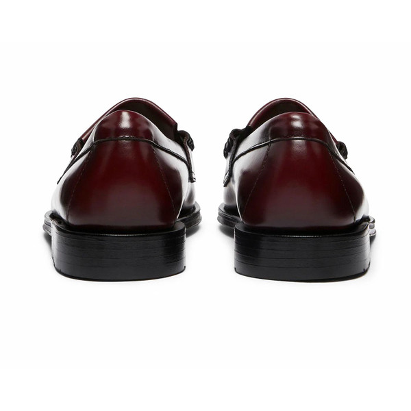 Bass Weejuns Layton II Weejun Heritage Mod Ivy League Moc Kiltie Loafers in Wine BA11025H 0NN