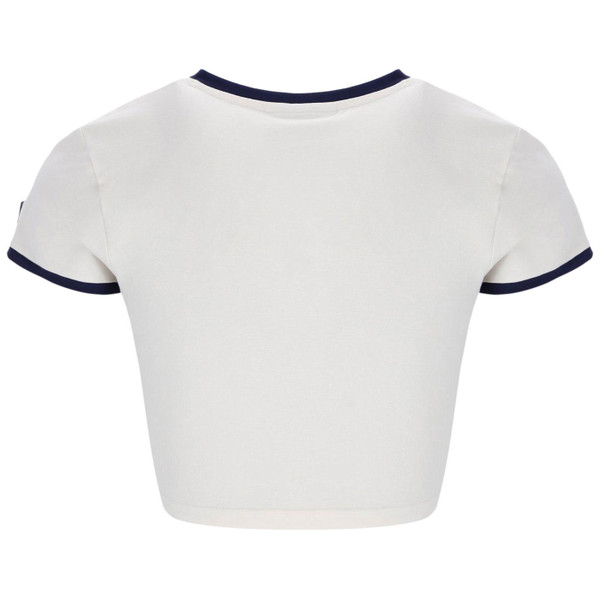 Fila Vintage Women's Jeno Cropped Top in Gardenia White SS25WC002 130