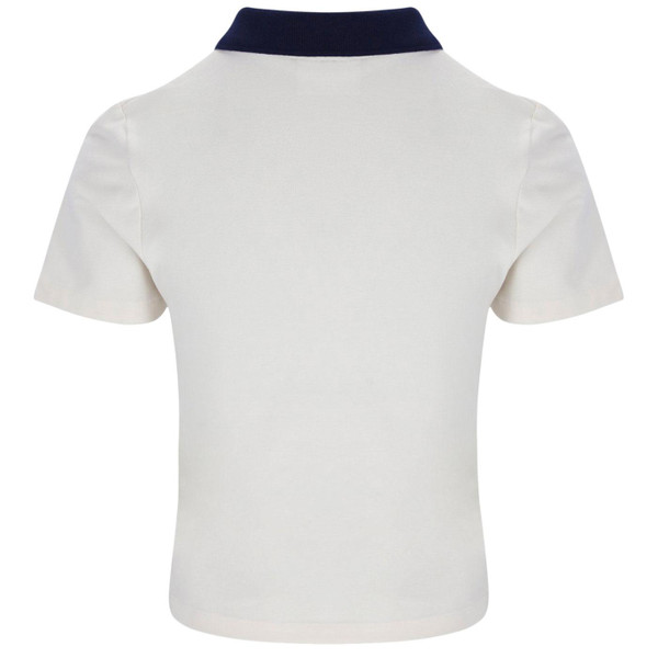 Fila Vintage Women's Juno Polo in Gardenia White SS25WC004 130