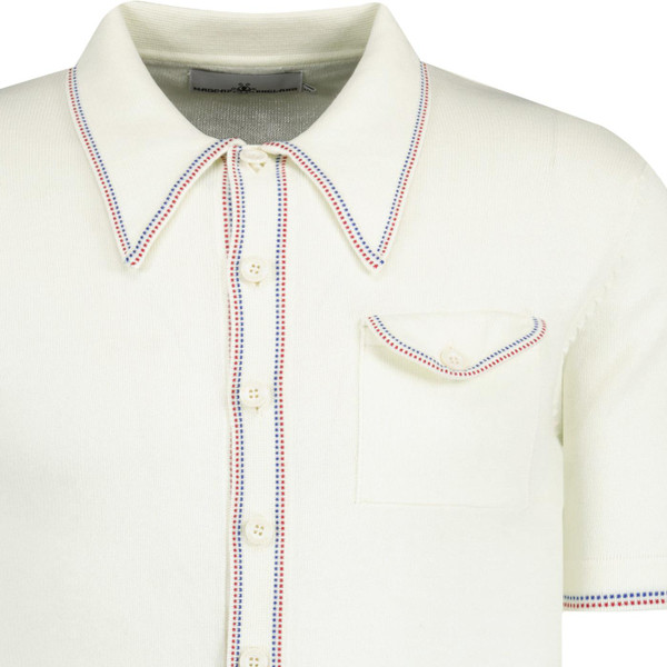 madcap england mens crawdaddy 60s mod polo winter white