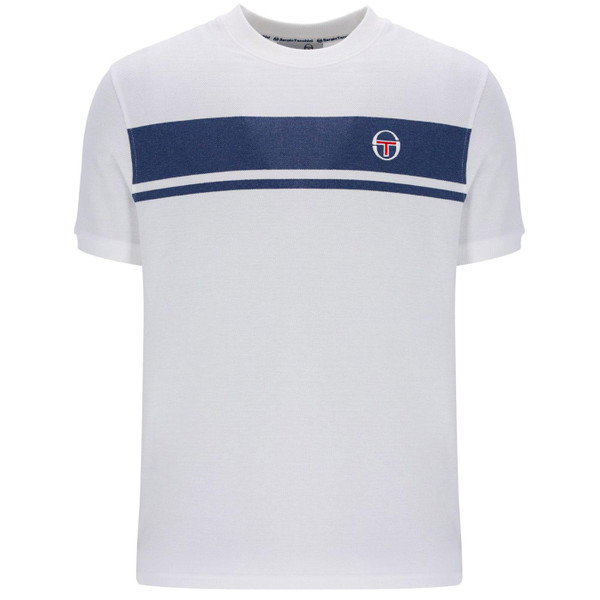 Sergio Tacchini Denim Masters T-Shirt in White STM12156 000