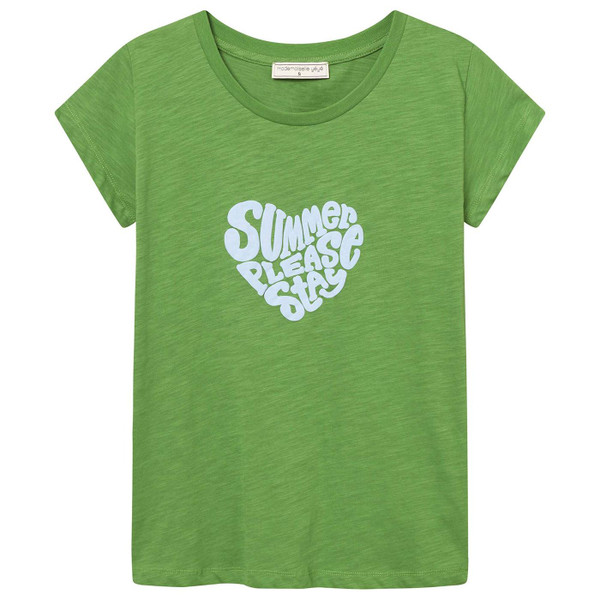 Mademoiselle Ye Ye Summer Please Stay Bubble Tee in Green