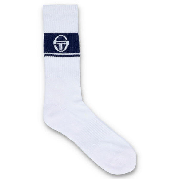 Sergio Tacchini Koos 3 Pack Sports Socks in White/Maritime Blue STA16402 134 