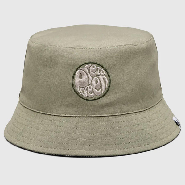 Pretty Green Aquarelle Paisley Cord Reversible Bucket Hat