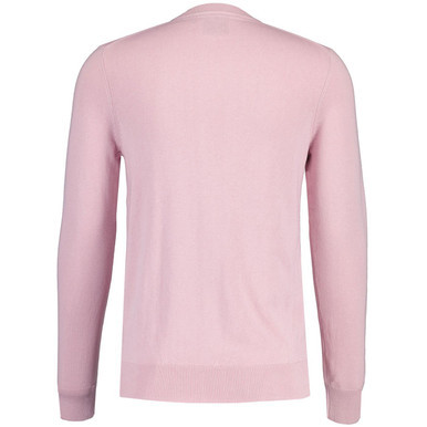 Lyle and Scott Men's Mod Cotton Crew Neck Jumper in Light Pink KN2136V X574