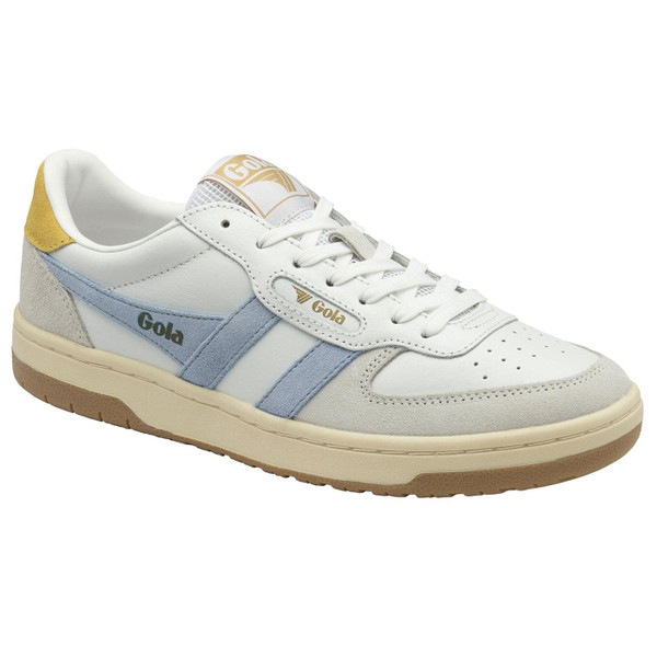 Gola Classics Hawk Women's Trainers in White, Air and Pollen CLB336XE