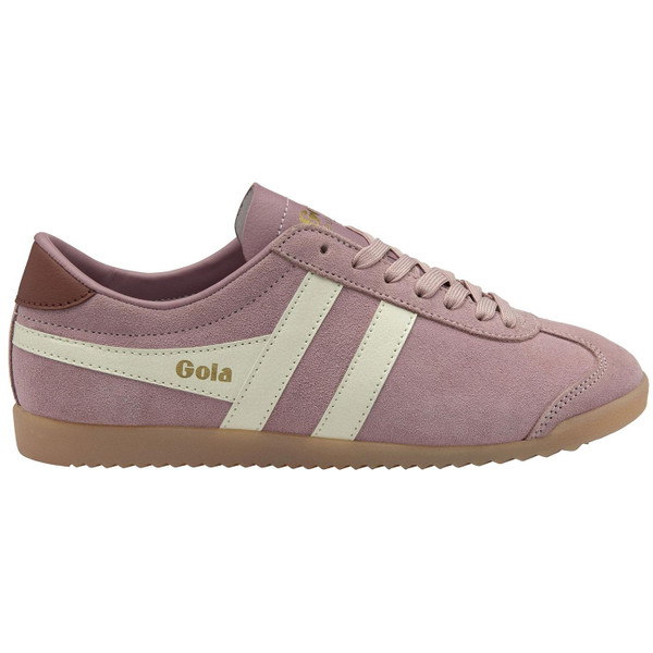 Gola Classics Bullet Suede Women's Retro Trainers in Candy and Off White CLA153XK