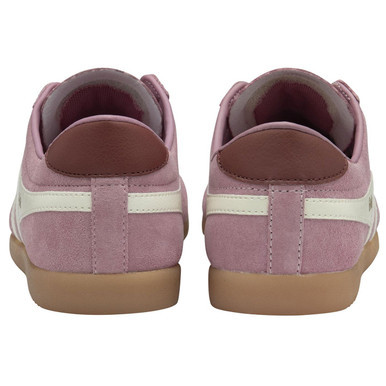 Gola Classics Bullet Suede Trainers in Candy and Off White CLA153XK
