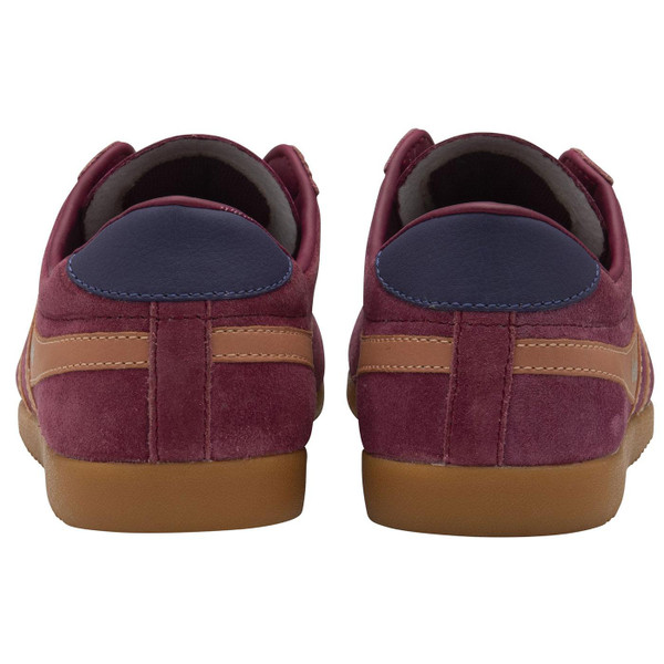 Gola Classics Women's Bullet Suede Retro Trainers in Cerise