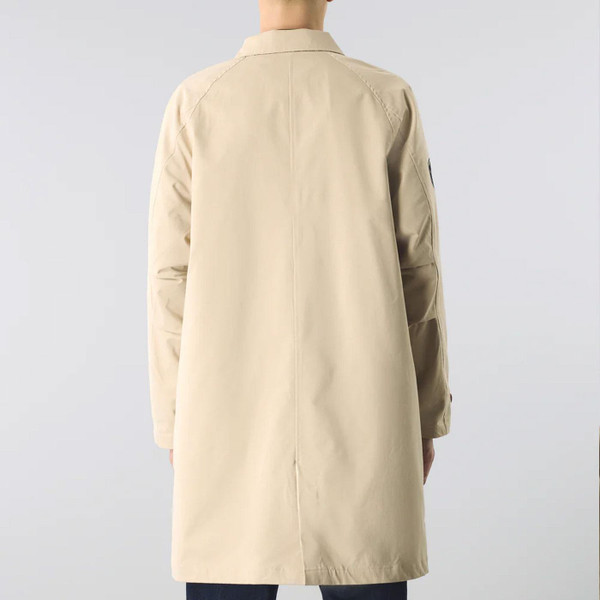 Pretty Green Didsbury Raincoat Mac in Sand