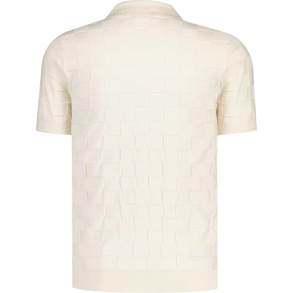 original penguin mens basket weave jacquard knit johnny collar polo tshirt birch