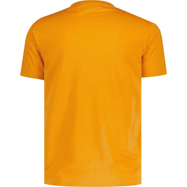 original penguin mens embroidered logo plain crew neck tshirt butterscotch yellow