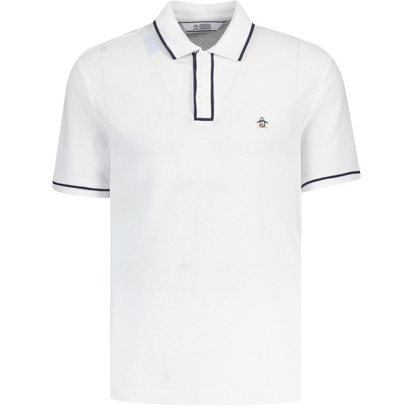 original penguin mens earl archive mesh polo tshirt bright white