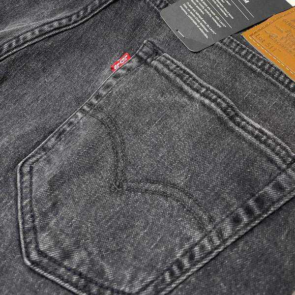 Levi's 511 Slim Jeans in Overnighter Grey Stonewash 04511-5474