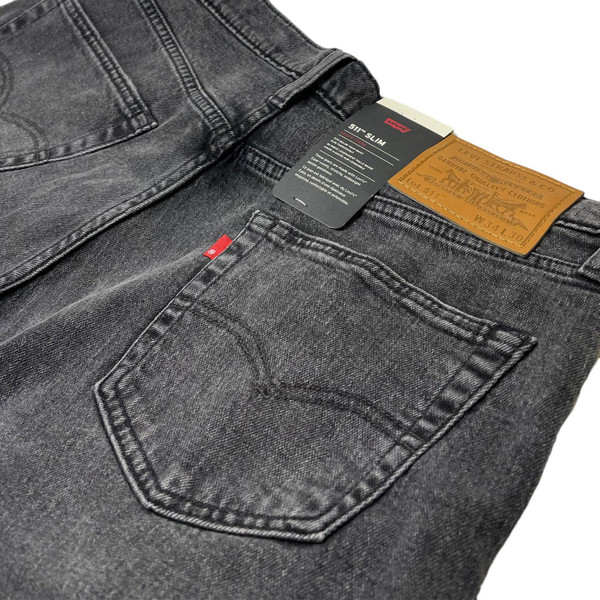 Levi's 511 Slim Retro Denim Jeans in Overnighter Grey Stonewash 045115474