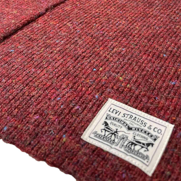 Levi's Original Two Horse Backpatch Scarf in Bordeaux