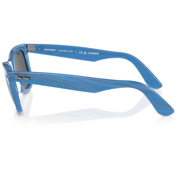 Ray-Ban Change Collection Original Wayfarer Sunglasses in Photo Stripe Blue RB2140 1409B1 Ray-Ban Change Collection Original Wayfarer Sunglasses in Photo Stripe Blue RB2140 1409B1