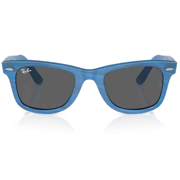 Ray-Ban Change Collection Wayfarers in Photo Stripe Blue RB2140 1409B1 Ray-Ban Change Collection Wayfarers in Photo Stripe Blue RB2140 1409B1