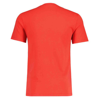 Levi's Retro 70s Tonal Athletic Logo T-shirt in Lava Red