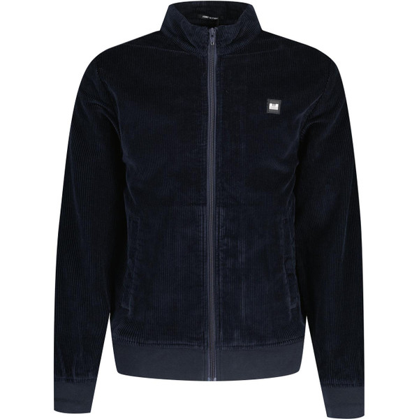 weekend offender mens hemsley mock neck zip cord track top navy