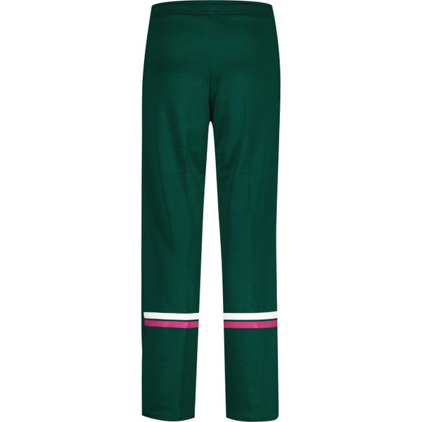 sergio tacchini womens miss tomme retro decorative front seam track pants rainforest green