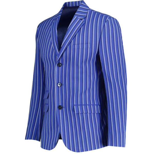Madcap England Stripe Boating Blazer Jacket in Classic Blue MC1012