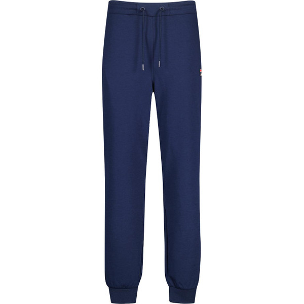 fila vintage mens lonny cuffed drawstring joggers fila navy
