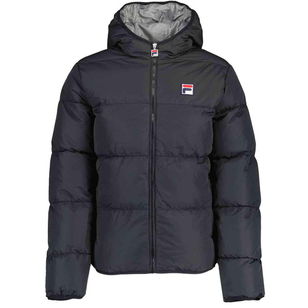 Fila Vintage Harry Heavily Padded Puffer Jacket in Black