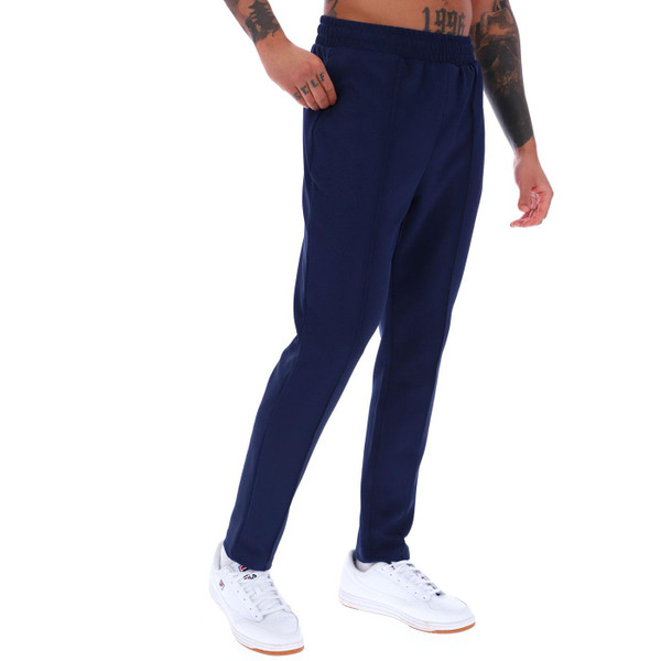 fila vintage mens molveno pin tuck twill track pants fila navy
