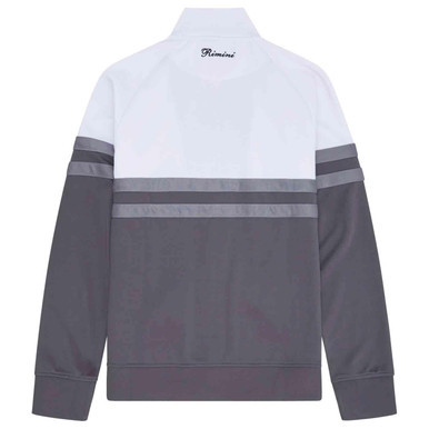 Rimini Men's Funnel Neck Track Jacket in Grey by Ellesse SHR00892