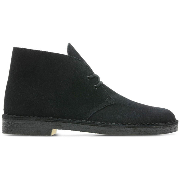 Clarks Originals Desert Boots Black Suede